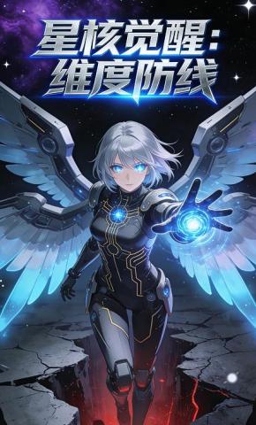 短剧《星核觉醒：维度防线》海报