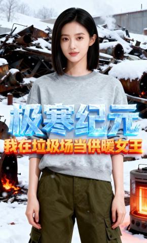 短剧《极寒纪元：我在垃圾场当供暖女王》海报