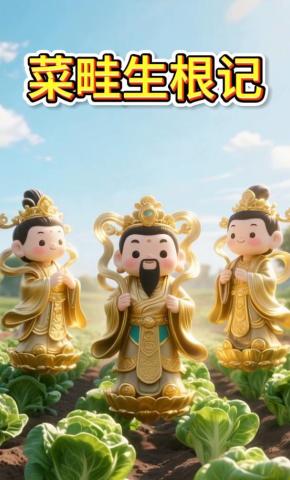 短剧《菜畦生根记》海报