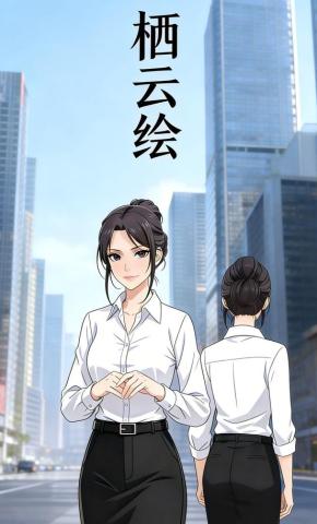 短剧《栖云绘》海报