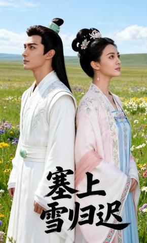 短剧《塞上雪归迟》海报