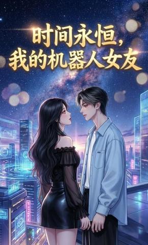 短剧《时间永恒，我的机器人女友》海报