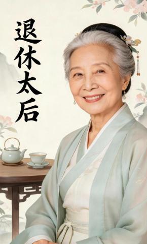 短剧《退休太后》海报