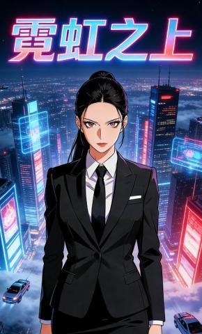 短剧《霓虹之上》海报