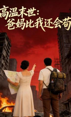 短剧《高温末世：爸妈比我还会苟》海报