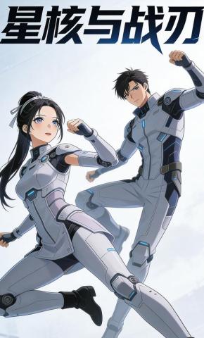 短剧《星核与战刃》海报