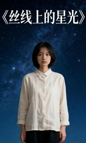 短剧《丝线上的星光》海报