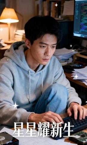 短剧《星星耀新生》海报