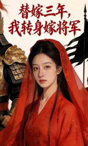 短剧《替嫁三年，我转身嫁将军》海报