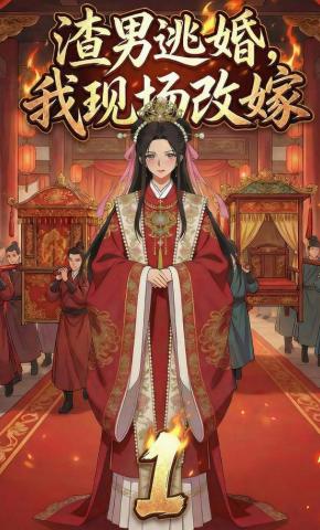 短剧《渣男逃婚，我现场改嫁》海报