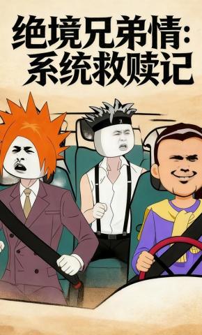 短剧《绝境兄弟情：系统救赎记》海报