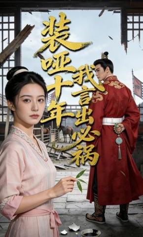 短剧《装哑十年我言出必祸》海报