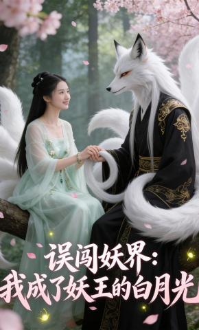 短剧《误闯妖界:我成了妖王的白月光》海报