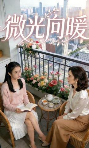 短剧《微光向暖》海报