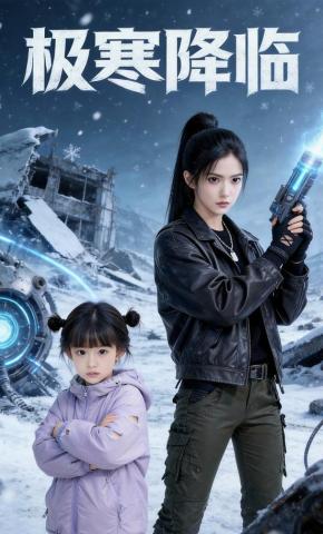 短剧《极寒降临》海报