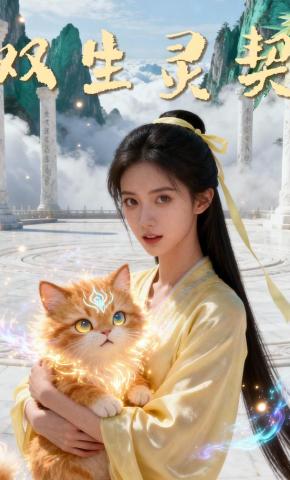 短剧《双生灵契》海报