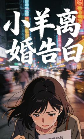 短剧《小羊离婚告白》海报