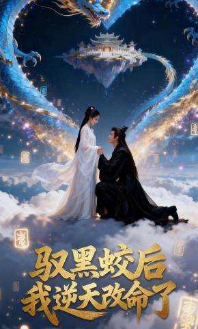 短剧《驭黑蛟后我逆天改命了》海报