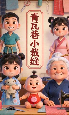 短剧《青瓦巷小裁缝》海报