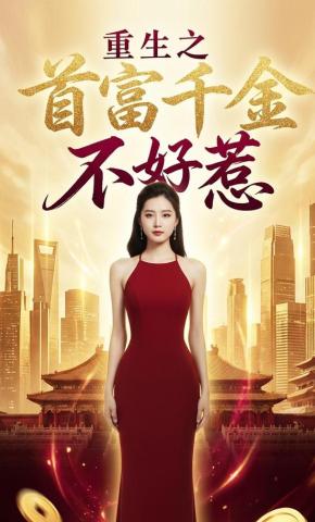 短剧《重生之首富千金不好惹》海报