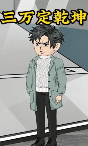 短剧《三万定乾坤》海报