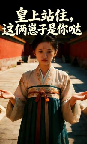 短剧《皇上站住，这俩崽子是你哒！》海报