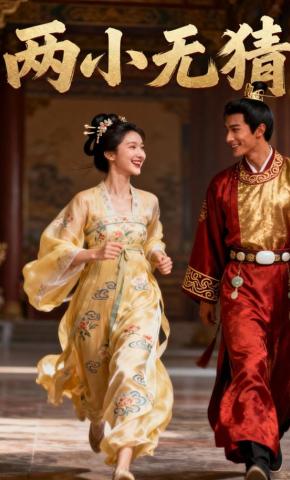 短剧《两小无猜》海报