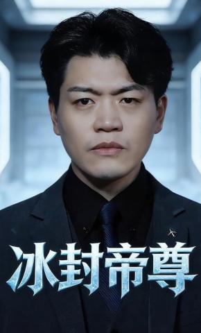 短剧冰封帝尊海报