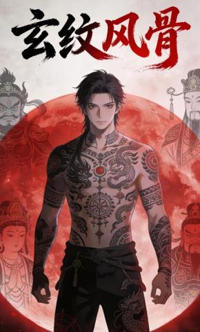 短剧《玄纹风骨》海报