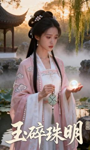 短剧《玉碎珠明》海报