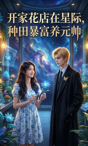 短剧《开家花店在星际，种田暴富养元帅》海报
