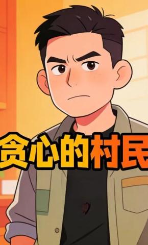 短剧《贪心的村民》海报