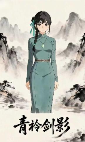 短剧《青衿剑影》海报