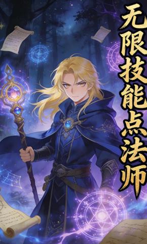 短剧《无限技能点法师》海报