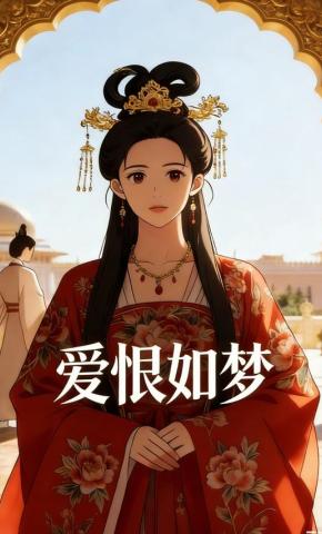 短剧《爱恨如梦》海报