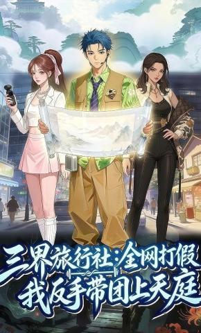 短剧《三界旅行社：全网打假我反手带团上天庭》海报