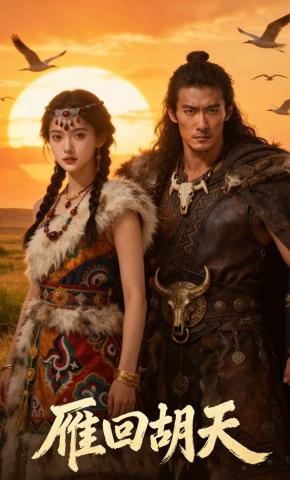 短剧《雁回胡天》海报