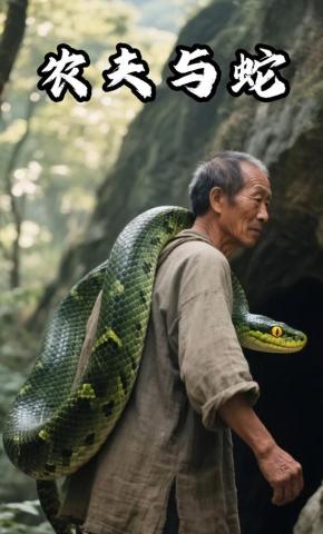 短剧《农夫与蛇》海报