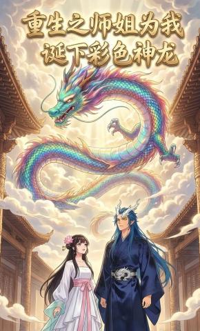 短剧《重生之师姐为我诞下彩色神龙》海报