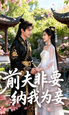 短剧《前夫非要纳我为妾》海报