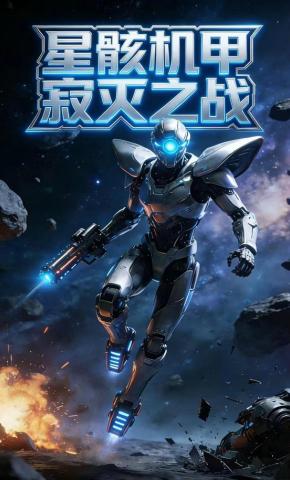 短剧《星骸机甲寂灭之战》海报