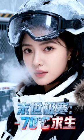 短剧《末世极寒：-70℃求生》海报