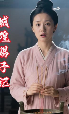 短剧《城隍赐子记》海报