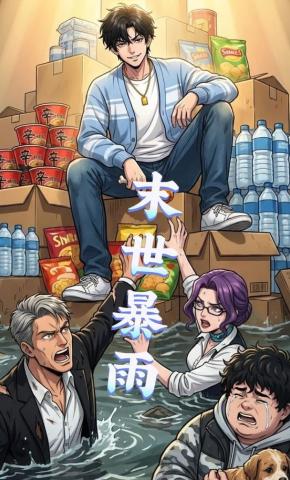 短剧《末日暴雨》海报