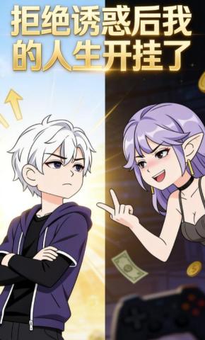 短剧《拒绝诱惑后我的人生开挂了》海报