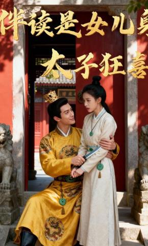 短剧《伴读是女儿身太子狂喜》海报