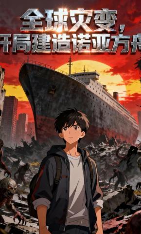 短剧《全球灾变，开局建造诺亚方舟》海报