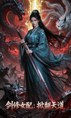 短剧《剑修女配：掀翻天道》海报