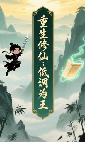 短剧《重生修仙：低调为王》海报