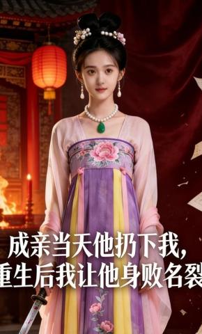 短剧《成亲当天他扔下我,重生之后我让他身败名裂》海报